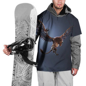 Накидка на куртку 3D с принтом Грифон Атакует в Кировске, 100% полиэстер |  | gerald | wild hunt | witcher | ведьмак | геральд | дикая охота | цири