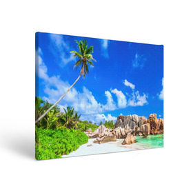 Холст прямоугольный с принтом Сейшельские острова в Кировске, 100% ПВХ |  | seychelles | восточная африка | индийский океан | каникулы | море | островное государство | отдых | отпуск | пальмы | песок | пляж | приключение | путешествие | рай | сейшелы | сейшельские острова | туризм