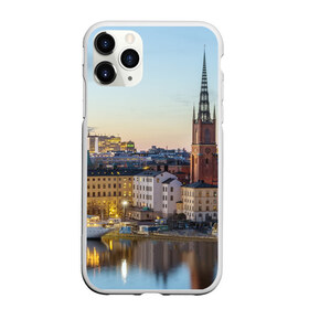 Чехол для iPhone 11 Pro матовый с принтом Швеция в Кировске, Силикон |  | Тематика изображения на принте: europe | stockholm | sweden | европа | ес | каникулы | отпуск | стокгольм | туризм | швеция