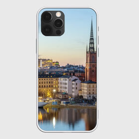Чехол для iPhone 12 Pro Max с принтом Швеция в Кировске, Силикон |  | Тематика изображения на принте: europe | stockholm | sweden | европа | ес | каникулы | отпуск | стокгольм | туризм | швеция