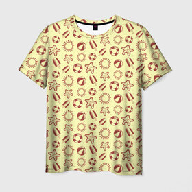 Мужская футболка 3D с принтом Летнее настроение в Кировске, 100% полиэфир | прямой крой, круглый вырез горловины, длина до линии бедер | Тематика изображения на принте: 