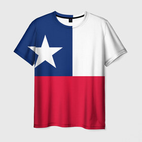 Мужская футболка 3D с принтом Чили в Кировске, 100% полиэфир | прямой крой, круглый вырез горловины, длина до линии бедер | chile | америка | санчес | футбол