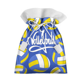 Подарочный 3D мешок с принтом Волейбол 6 в Кировске, 100% полиэстер | Размер: 29*39 см | volleyball | волейбол