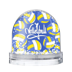 Снежный шар с принтом Волейбол 6 в Кировске, Пластик | Изображение внутри шара печатается на глянцевой фотобумаге с двух сторон | volleyball | волейбол