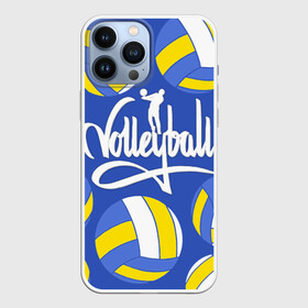 Чехол для iPhone 13 Pro Max с принтом Волейбол 6 в Кировске,  |  | volleyball | волейбол