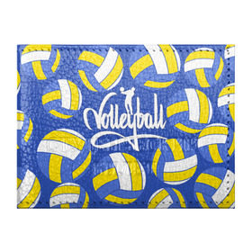 Обложка для студенческого билета с принтом Волейбол 6 в Кировске, натуральная кожа | Размер: 11*8 см; Печать на всей внешней стороне | volleyball | волейбол