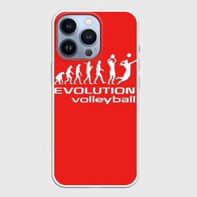 Чехол для iPhone 13 Pro с принтом Волейбол 23 в Кировске,  |  | evolution | volleyball | волейбол