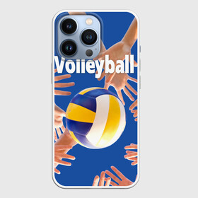 Чехол для iPhone 13 Pro с принтом Волейбол 24 в Кировске,  |  | volleyball | волейбол