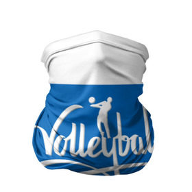 Бандана-труба 3D с принтом Волейбол 27 в Кировске, 100% полиэстер, ткань с особыми свойствами — Activecool | плотность 150‒180 г/м2; хорошо тянется, но сохраняет форму | Тематика изображения на принте: volleyball | волейбол