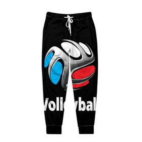 Мужские брюки 3D с принтом Волейбол 29 в Кировске, 100% полиэстер | манжеты по низу, эластичный пояс регулируется шнурком, по бокам два кармана без застежек, внутренняя часть кармана из мелкой сетки | volleyball | волейбол