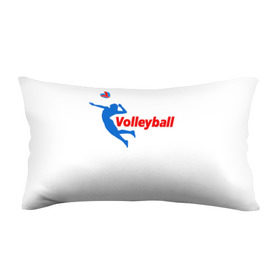 Подушка 3D антистресс с принтом Волейбол 31 в Кировске, наволочка — 100% полиэстер, наполнитель — вспененный полистирол | состоит из подушки и наволочки на молнии | volleyball | волейбол