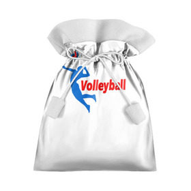 Подарочный 3D мешок с принтом Волейбол 31 в Кировске, 100% полиэстер | Размер: 29*39 см | Тематика изображения на принте: volleyball | волейбол