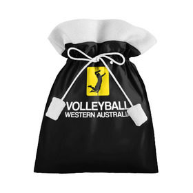 Подарочный 3D мешок с принтом Волейбол 67 в Кировске, 100% полиэстер | Размер: 29*39 см | volleyball | western australia | волейбол