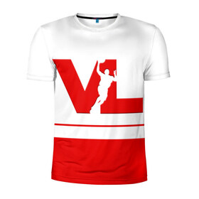Мужская футболка 3D спортивная с принтом Волейбол 70 в Кировске, 100% полиэстер с улучшенными характеристиками | приталенный силуэт, круглая горловина, широкие плечи, сужается к линии бедра | vl | volleyball | волейбол