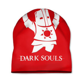 Шапка 3D с принтом Dark Souls 1 в Кировске, 100% полиэстер | универсальный размер, печать по всей поверхности изделия | dark souls | praise the sun | you died | дарк соулс