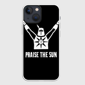 Чехол для iPhone 13 mini с принтом Dark Souls 5 в Кировске,  |  | dark souls | praise the sun | you died | дарк соулс