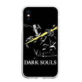 Чехол для iPhone XS Max матовый с принтом Dark Souls 25 в Кировске, Силикон | Область печати: задняя сторона чехла, без боковых панелей | dark souls | praise the sun | you died | дарк соулс