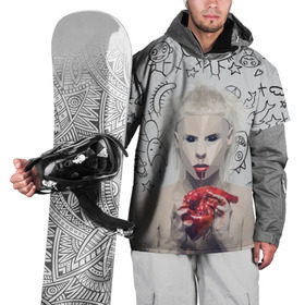 Накидка на куртку 3D с принтом Die Antwoord в Кировске, 100% полиэстер |  | 