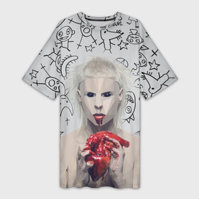 Платье-футболка 3D с принтом Die Antwoord в Кировске,  |  | 