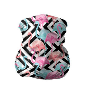 Бандана-труба 3D с принтом Flamingo в Кировске, 100% полиэстер, ткань с особыми свойствами — Activecool | плотность 150‒180 г/м2; хорошо тянется, но сохраняет форму | flamingo