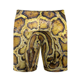 Мужские шорты 3D спортивные с принтом Змея в Кировске,  |  | snake | анаконда | гадюка | змеиная | змея | кобра | кожа | кожура | удав | уж | червь | червяк | яд