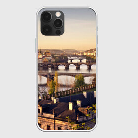 Чехол для iPhone 12 Pro Max с принтом Чехия (Прага) в Кировске, Силикон |  | czech republic | europe | prague | европа | ес | каникулы | мосты | отпуск | прага | туризм | хоккей | чехия