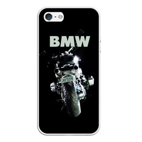 Чехол для iPhone 5/5S матовый с принтом BMW moto в Кировске, Силикон | Область печати: задняя сторона чехла, без боковых панелей | bmw | бмв | бумер | мотоцикл