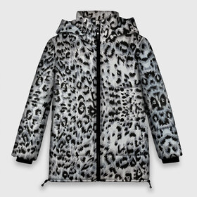 Женская зимняя куртка 3D с принтом White Jaguar в Кировске, верх — 100% полиэстер; подкладка — 100% полиэстер; утеплитель — 100% полиэстер | длина ниже бедра, силуэт Оверсайз. Есть воротник-стойка, отстегивающийся капюшон и ветрозащитная планка. 

Боковые карманы с листочкой на кнопках и внутренний карман на молнии | барс | леопард | ягуар