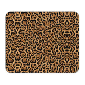 Коврик прямоугольный с принтом Jaguar в Кировске, натуральный каучук | размер 230 х 185 мм; запечатка лицевой стороны | оцелот | пума | текстура | ягуар