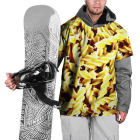 Накидка на куртку 3D с принтом Макароны в Кировске, 100% полиэстер |  | Тематика изображения на принте: еда | макароны | паста | хлебные
