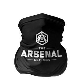 Бандана-труба 3D с принтом Arsenal FC в Кировске, 100% полиэстер, ткань с особыми свойствами — Activecool | плотность 150‒180 г/м2; хорошо тянется, но сохраняет форму | арсенал