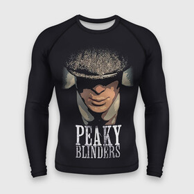 Мужской рашгард 3D с принтом Peaky Blinders 5 в Кировске,  |  | peaky blinders | козырьки | козырьки сериал | острые козырьки | томас шелби