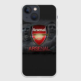 Чехол для iPhone 13 mini с принтом Arsenal. Fly Emirates в Кировске,  |  | арсенал