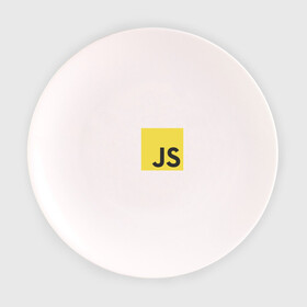 Тарелка с принтом JS return true; в Кировске, фарфор | диаметр - 210 мм
диаметр для нанесения принта - 120 мм | Тематика изображения на принте: javascript | js | программист