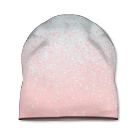 Шапка 3D с принтом Pink Blue Gradient в Кировске, 100% полиэстер | универсальный размер, печать по всей поверхности изделия | Тематика изображения на принте: blu | gradient | pink | голубое | градиент | розовое