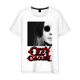 Мужская футболка хлопок с принтом Ozzy Osbourne: King of Metal в Кировске, 100% хлопок | прямой крой, круглый вырез горловины, длина до линии бедер, слегка спущенное плечо. | король металла | оззи осборн