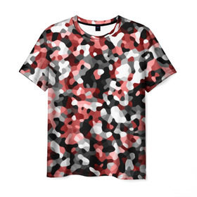 Мужская футболка 3D с принтом Городской камуфляж в Кировске, 100% полиэфир | прямой крой, круглый вырез горловины, длина до линии бедер | camo | camouflage | urban | камо