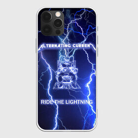 Чехол для iPhone 12 Pro Max с принтом Metallica - Ride the Lightning в Кировске, Силикон |  | Тематика изображения на принте: album | metal | metallica | ride the lightning | rock | альбом | метал | металлика | молния | рок