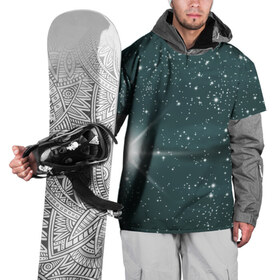 Накидка на куртку 3D с принтом Звездное небо 2 в Кировске, 100% полиэстер |  | звездное | звезды | космом | небо