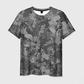 Мужская футболка 3D с принтом 50 оттенков серого в Кировске, 100% полиэфир | прямой крой, круглый вырез горловины, длина до линии бедер | камуфляж | позы
