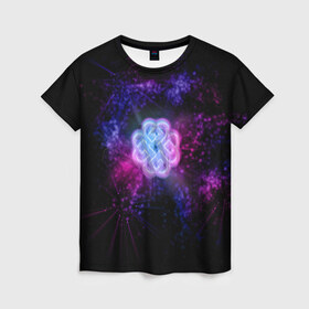 Женская футболка 3D с принтом BREAKING BENJAMIN в Кировске, 100% полиэфир ( синтетическое хлопкоподобное полотно) | прямой крой, круглый вырез горловины, длина до линии бедер | знак.цвета.звезды.разное.прикольное