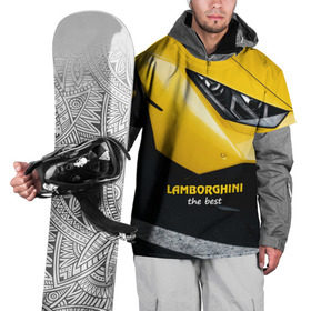 Накидка на куртку 3D с принтом Lamborghini the best в Кировске, 100% полиэстер |  | Тематика изображения на принте: авто | автомобиль | ламборгини