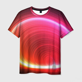 Мужская футболка 3D с принтом Текстура в Кировске, 100% полиэфир | прямой крой, круглый вырез горловины, длина до линии бедер | абстракция | свет | текстура | яркая