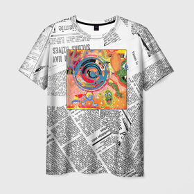 Мужская футболка 3D с принтом Red Hot Chili Peppers 2 в Кировске, 100% полиэфир | прямой крой, круглый вырез горловины, длина до линии бедер | red hot chili peppers | rhcp | перцы | ред хот чили пепперс | рхчп | рэд
