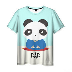 Мужская футболка 3D с принтом Family Look в Кировске, 100% полиэфир | прямой крой, круглый вырез горловины, длина до линии бедер | 