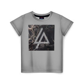 Детская футболка 3D с принтом Linkin Park в Кировске, 100% гипоаллергенный полиэфир | прямой крой, круглый вырез горловины, длина до линии бедер, чуть спущенное плечо, ткань немного тянется | linkin park