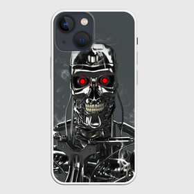 Чехол для iPhone 13 mini с принтом Терминатор 2 в Кировске,  |  | terminator | арнольд шварценнегер | боевик | робот