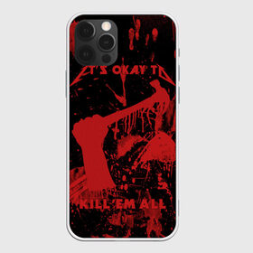 Чехол для iPhone 12 Pro Max с принтом Kill Em All в Кировске, Силикон |  | Тематика изображения на принте: металлика