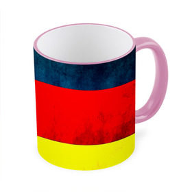 Кружка 3D с принтом Германия в Кировске, керамика | ёмкость 330 мл | Тематика изображения на принте: европа | триколор | флаг