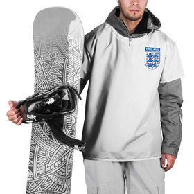 Накидка на куртку 3D с принтом Сборная Англия в Кировске, 100% полиэстер |  | england | варди | футбол